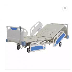 3 Function Adjustable Crank Electric ICU Bed Hospital Furniture OEM