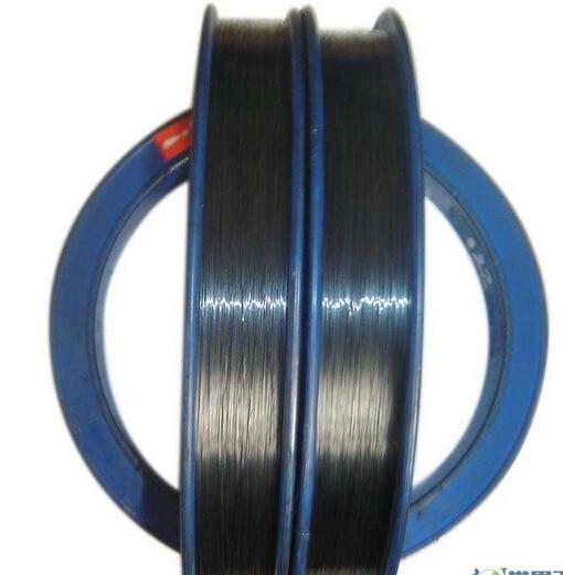 black tungsten wire/tungsten wire / wolfram wire for bulb with high purity in 99.95%