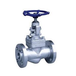 Outside Screw And Yoke Forged Steel Valves , A182F304 Flange Type Gate Valve
