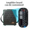 China Wireless HiFi Stereo Portable Bluetooth Speaker With Strap 800W 6.5 Inch 8 Inch wholesale