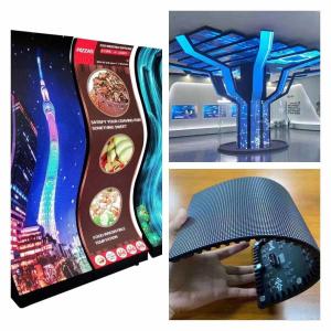240x120mm P3mm Curved Led Display Screen 3840 High Refresh Rate