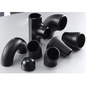 1.5D Long Radius Pipe Elbow Seamless Pipe Fittings STD ASME A234 SCH40 MS Black Painted