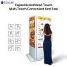China 1920*1080 Resolution LCD Advertising Display Digital Signage Smart Kiosk Vertical Totem Floor Standing Touch Screen wholesale