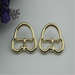 Luggage hardware accessories Mickey Mouse shape 25 mm gold zinc alloy pin buckle for leather accessories