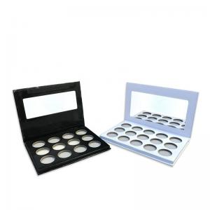 Recyclable 12 Colors Empty Makeup Palette For Eye Shadow Glitter Powder