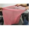 China Semi Water Dissolvable Laundry Bags Red Colour LDPE Material For Hospital wholesale