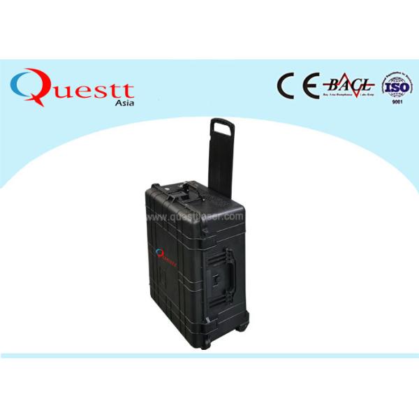 China APP Operation Trolley Case 100W Laser Rust Cleaning Machine on sale