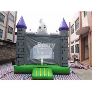 China Flame Resistant 0.55mm PVC Halloween Inflatable Jumping Castles For Festival supplier