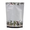 China Custom Stand Up Tea Pouches with Window Zipper Top Sealing wholesale