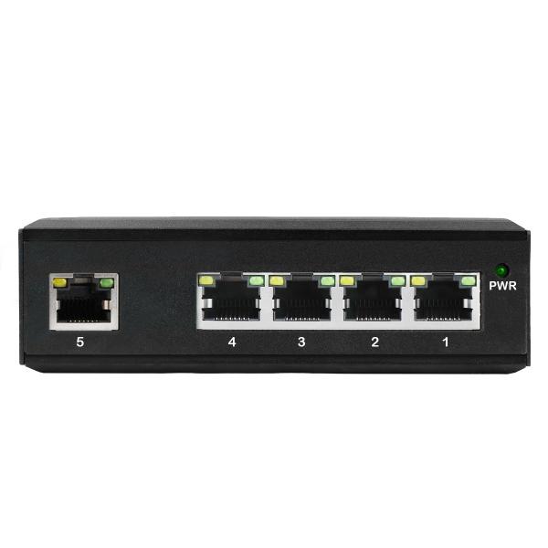 Full Duplex Industrial Ethernet Switch IEEE 802.3u 10Base-T Oem