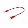 Durable Electrical Cable Assemblies Receptacle Red Vehicle Wiring Harness