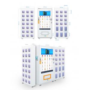 China 24 Hour Combination Vending Machines With Lockers Support Remote Control supplier