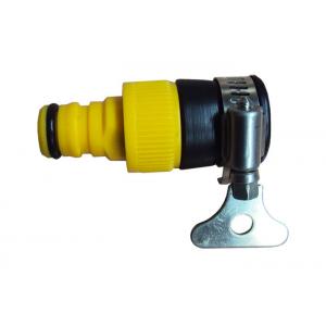 Plastic Universal Tap Hose Adaptor with Click Easy Connect Quick Connector