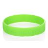 Eco Friendly Promotional Gifts Embossed Only Custom Silicone Rubber Wristbands