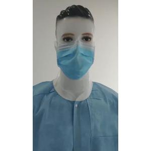 3-ply Protective Disposable Surgical Face Mask Medical Tie on Head Straps Daily Use Hospital Dental 3 Layers ASTM LEVEL TYPE IIR