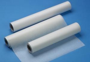 China PE Laminated 3 Ply 50cm 100M Disposable Bed Sheets Roll on sale 