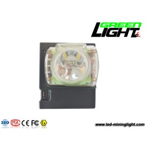 IP68 mineiro sem corda recarregável Cap Lamp 0.96W 15000lux