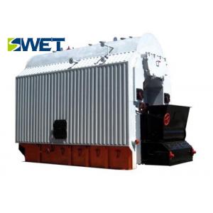 Waste Sawdust Fired Boilers , Automatic Feeding Wood Burning Steam Boiler