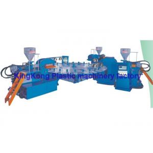 China 3 Colors Plastic Sneaker Shoe Making Machine / Footwear Manufacturing Machines supplier