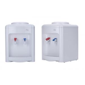 China Electrical Cooling Office Hot Cold Water Dispenser White Color ABS Plastic Housing supplier