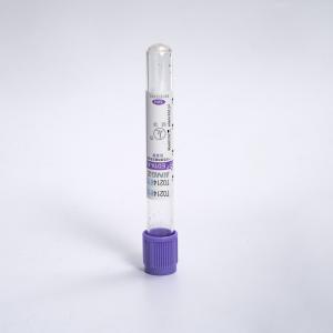 5-7ml Coagulant K3 EDTA Blood Collection Tube Lavender Top 100pcs/Tray