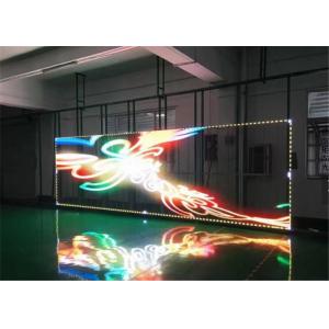 China Customized Size Bright Transparent LED Wall P10 P16 Outdoor Led Video Cabinet supplier