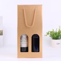 China Recyclable Cardboard Wine Boxes , 2 Bottle Wine Gift Box Well - Sealing on sale