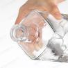 China Wine 500ml 700ml Rum Tequila Liquor Gin Bottle with Rubber Stopper and Lid wholesale