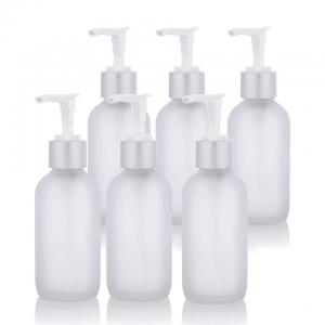 China Customizable Smoothed / Frosted / Textured / Embossed Plastic Cosmetic Bottles 250ml 300ml supplier