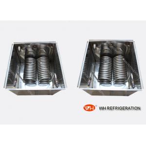 China Chiller Water Cooled Heat Exchanger Evaporator Coil For Carrier Air Conditioner spiral coil heat exchanger supplier