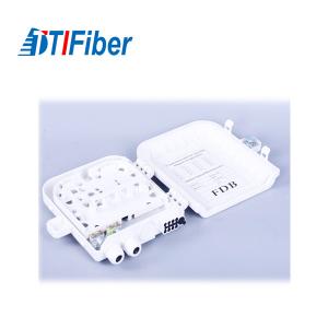 China Indoor / Outdoor Wall Mounted Distribution Box Termination FTTH Optical Enclosure supplier