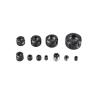 China ER16M Clamping Nuts ER8 Collet Nut High Precision Zinc Plated wholesale