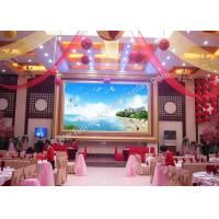 China Inside P6 Rental Electronic Full Color LED Display Board With 576x576 Mm Cabinet on sale
