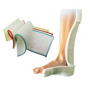 Moldable Waterproof Medical Orthopedic Fiberglass Splint Foot Drop Splint