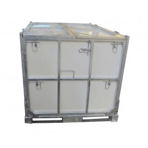 Steel Foldable Ibc Tank Container Cold Galvanised Mild Steel Material