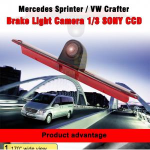 China Brake Light Car Rearview Camera System With 1/3 SONY CCD Chips / 170 Degree supplier