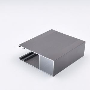 China 6063 do armário largo do obturador do rolo de T5 55mm perfis de alumínio para residencial supplier