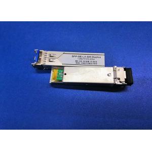 60KM LC Port 2 Fiber Optical Transceiver Module Single Mode 155Mb/S SFP 1550nm