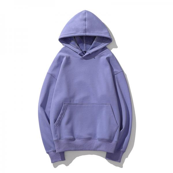 Knitted Fabric Oversized Pullover Sweatshirt Plus Size Athletic Pullover Hoodie