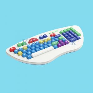China Customized computer keyboard designed especially for children color keyboard K-900 supplier