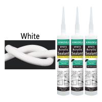 China 280ml 300ml Water Resistant Silicone Adhesive With White Black Color on sale