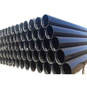 Structural And Construction Electrogas Welded Steel Pipe with Black Painting