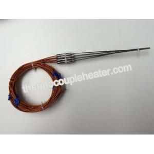 China High Performance Type J Thermocouple RTD For Measuring Temperature , 24GA Kapton Leads supplier