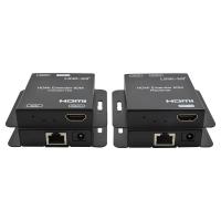 China 60m HDMI Extender Over Single Cat5e Cat6 Support 1080P 60Hz POC EDID on sale