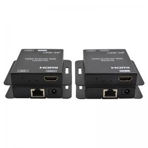 60m HDMI Extender Over Single Cat5e Cat6 Support 1080P 60Hz POC EDID