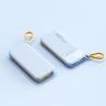 China Ultra-thin And Compact Self-contained Power Bank 10000mah Super Fast Charger Large Capacity Portable wholesale