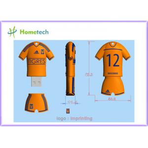 China Personalized Customized USB Flash Drive TIGRES football team poolo shirt Cartoon USB memory supplier