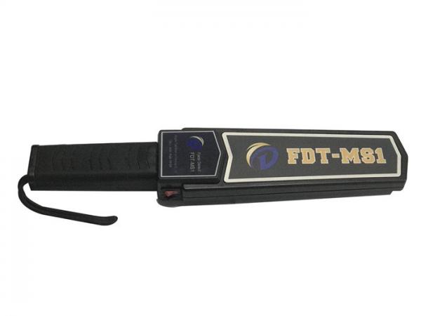 OEM Airport Hand Held Metal Detector With Audio Light Alarm