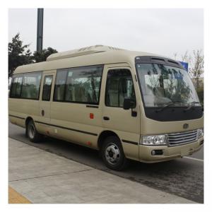 China ISO 7m 22-26 Seats Diesel Coaster Buses 5 Gears Forward supplier