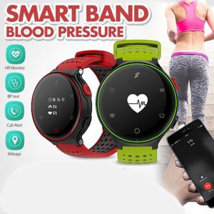 China IP68 Waterproof Bluetooth Smart Bracelet , Bluetooth Sports Bracelet With 0.96 Inch Color Screen supplier